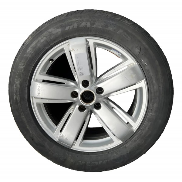 Jogo De Rodas C/pneus Amarok 2020 - 255/55 R19 Original Prateado