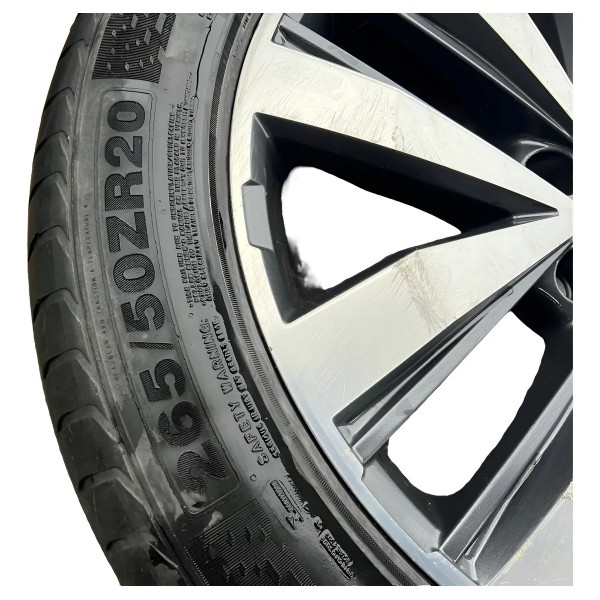 Jogo De Rodas C/pneus Amarok Extreme 2025 Original Prateado