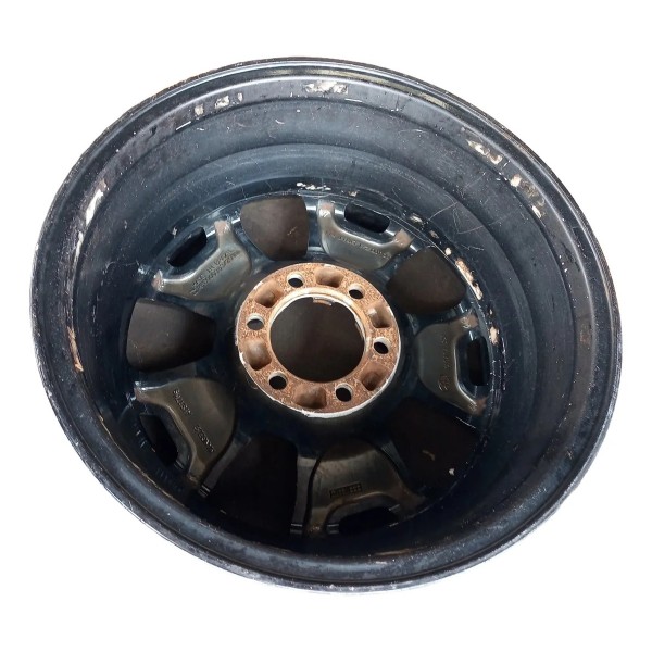 Roda Avulsa Hilux Diamond Aro 18 Original Semi-nova Prateado