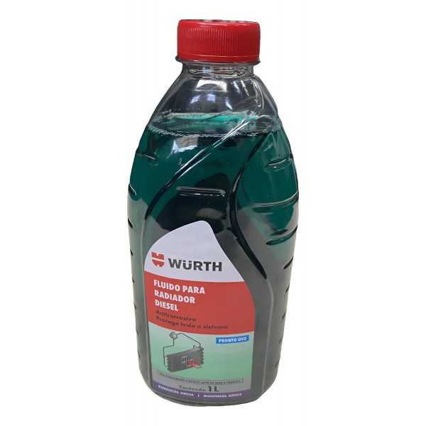 Fluido Para Radiador Diesel Wurth 1l