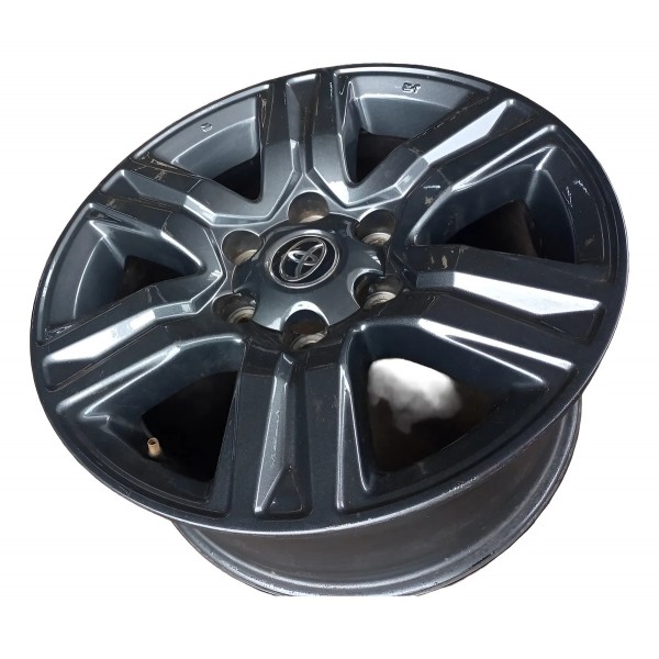 Roda Avulsa Hilux 2020/2024 Aro 17 Original Cinza-escuro