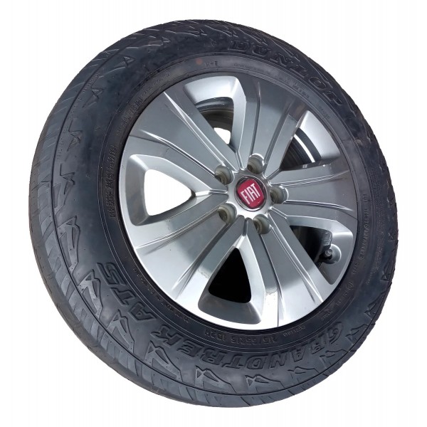 Roda Avulsa C/pneu Aro 16 Fiat Toro 2016/2020 (usado) Cinza