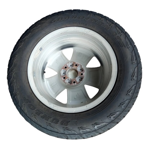 Roda Avulsa C/pneu Aro 16 Fiat Toro 2016/2020 (usado) Cinza