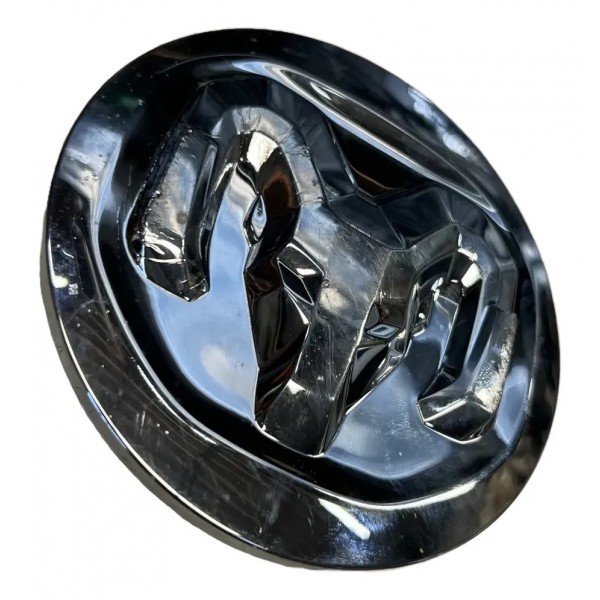 Calota Central Roda Dodge Ram 2500 3500 Original 2019-2024 Prateado