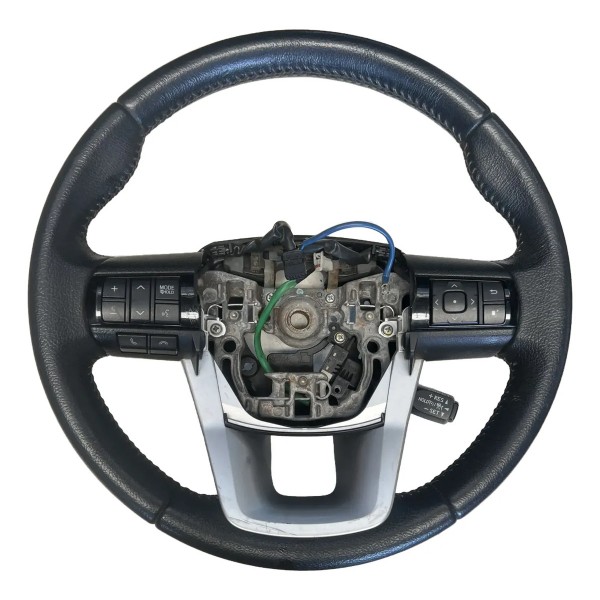 Volante Direção Com Comandos Toyota Hilux Srx 2016 A 2024 Preto