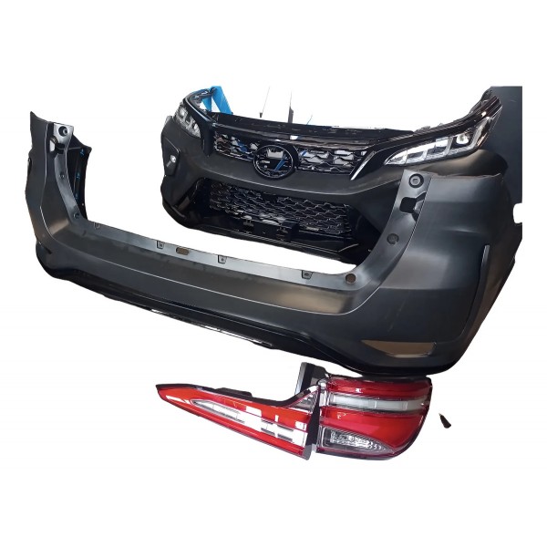 Kit Transformação Sw4 Diamond 2018/2025 Importado Parachoque Preto Kit