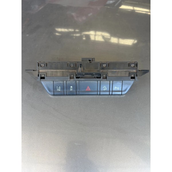 Botão Pisca Alerta Off Estabilidade Gm S10 2023 Original Preto