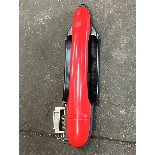 Maçaneta Externa Traseira Direita Fiat Strada 2023 Original Vermelho Traseira