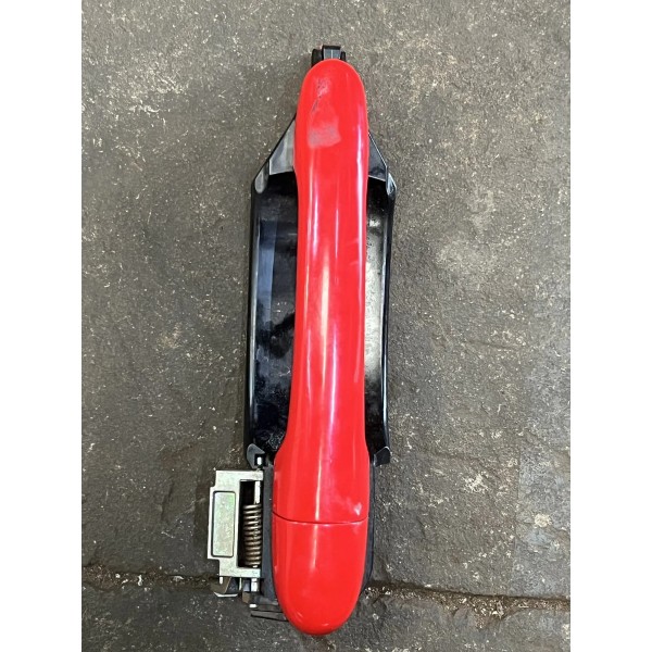 Maçaneta Externa Traseira Direita Fiat Strada 2023 Original Vermelho Traseira