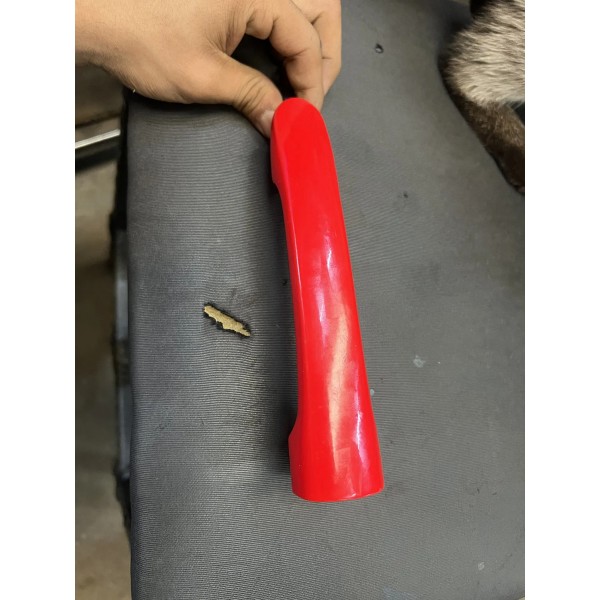Maçaneta Externa Direita Traseira Fiat Strada 2023 Original Vermelho Traseira