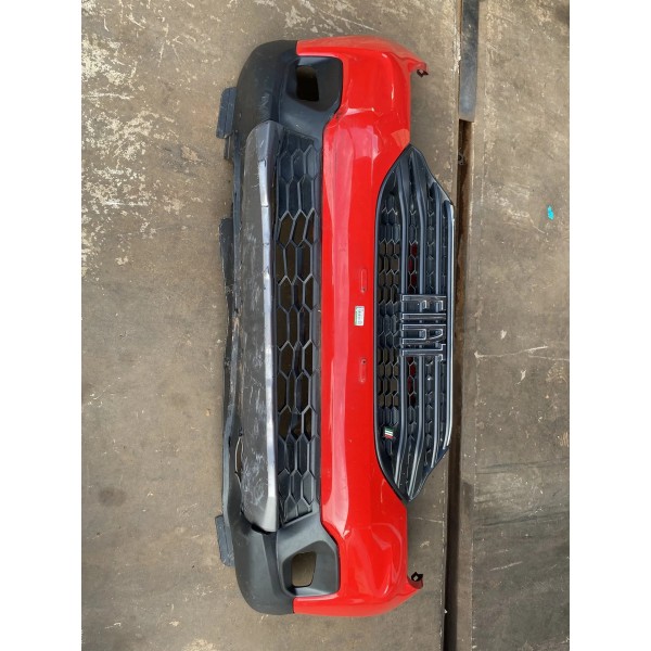 Para-choque Dianteiro Fiat Strada Ranch 2023 Original Vermelho