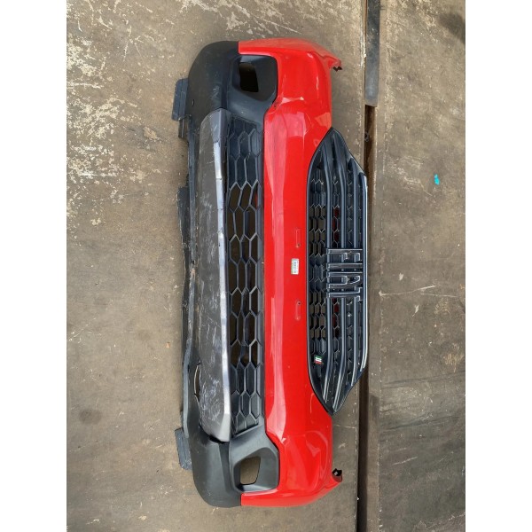 Para-choque Dianteiro Fiat Strada Ranch 2023 Original Vermelho
