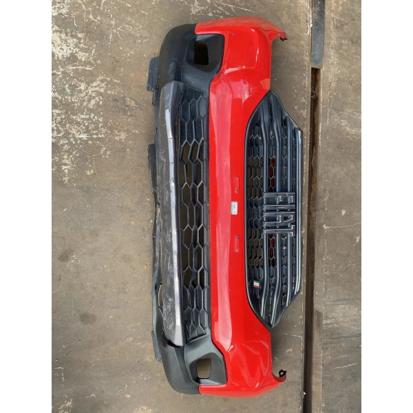 Para-choque Dianteiro Fiat Strada Ranch 2023 Original Vermelho