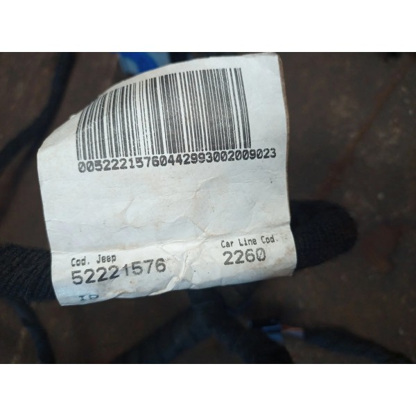 Chicote Do Painel Fiat Toro Freedom 2022/2023 Original
