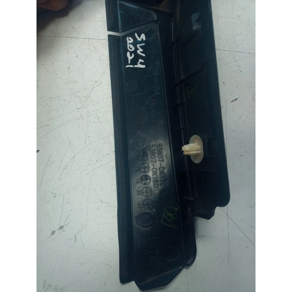 Acabamento Paralama Diant Esquerdo Hilux Sw4 2021 Preto