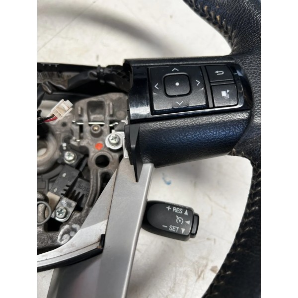 Volante Direção Toyota Hilux Srx 2016/2024 Preto