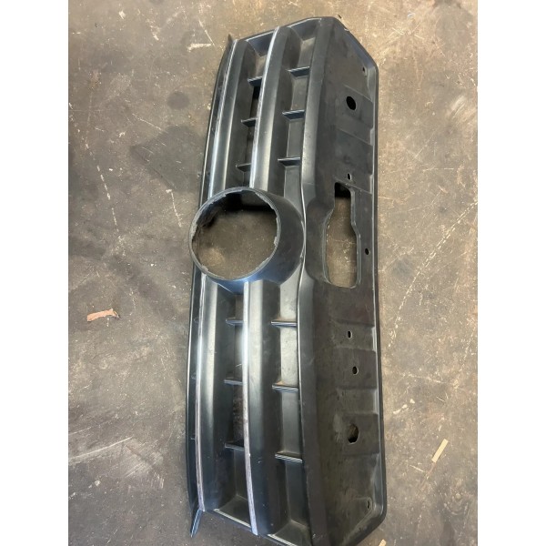 Grade Dianteira Amarok 2015 Friso Cromado Original Vw Preto