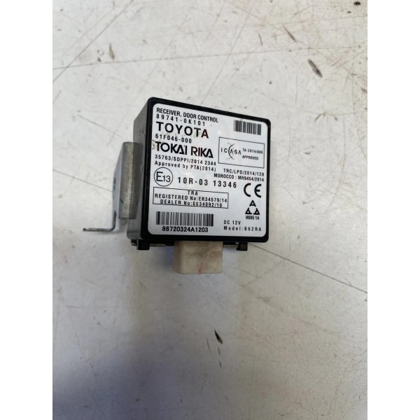 Módulo Central Alarme Toyota Hilux 2016-2020 897410k101