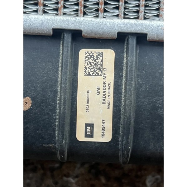 Radiador S10 2.5 Flex 2020 Original Gm