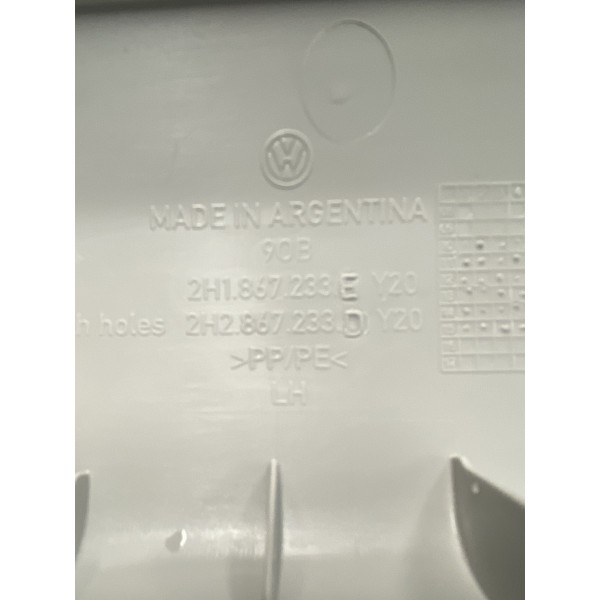 Acabamento Coluna A Esquerda Vw Amarok 2016 2h1867233