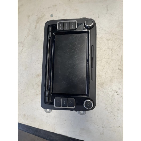 Central Multimídia Volkswagen Amarok 2015 5k0035190b Preto
