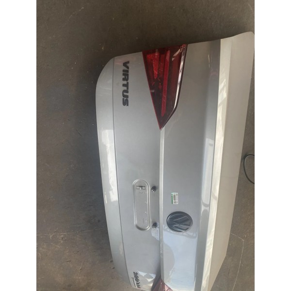 Tampa Traseira Completa Volkswagen Virtus 2020 Original Cinza