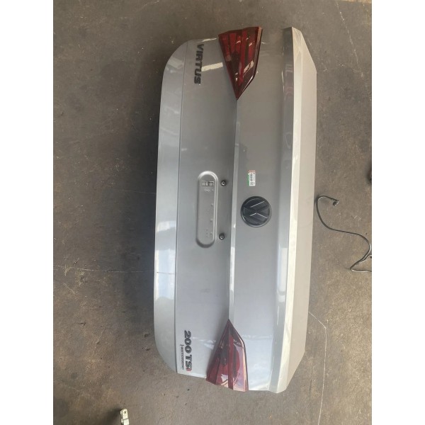 Tampa Traseira Completa Volkswagen Virtus 2020 Original Cinza