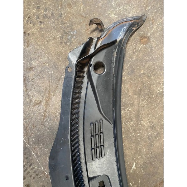 Grade Churrasqueira Fiat Mobi 2019 Original Preto Plástico Fosco