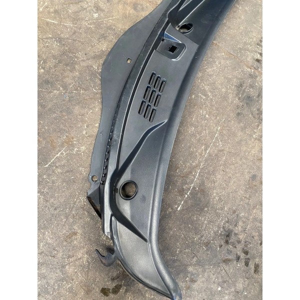 Grade Churrasqueira Fiat Mobi 2019 Original Preto Plástico Fosco