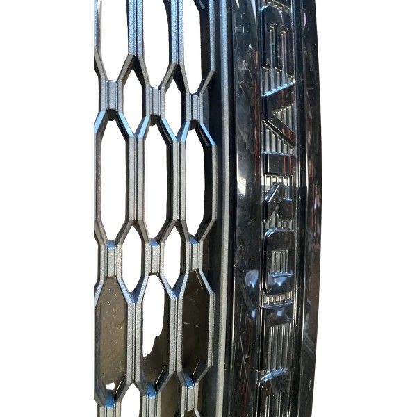 Grade Parachoque Dianteiro Preto Chevrolet S10 2023 Original