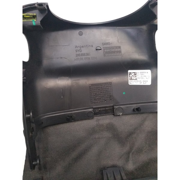 Acabamento Sup Do Volante Direção Vw Amarok V6 2022 Original