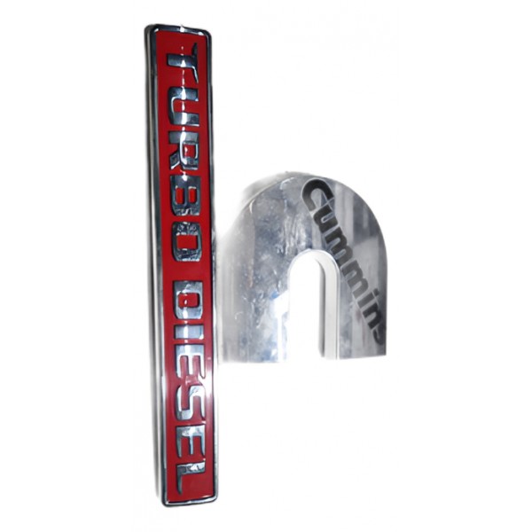 Emblema Cummins Turbo Diesel Dodge Ram 2500
