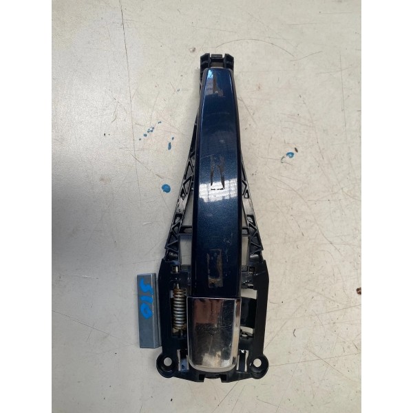 Maçaneta Externa Traseira Direita Chevrolet S10 2017 Origina Azul-marinho
