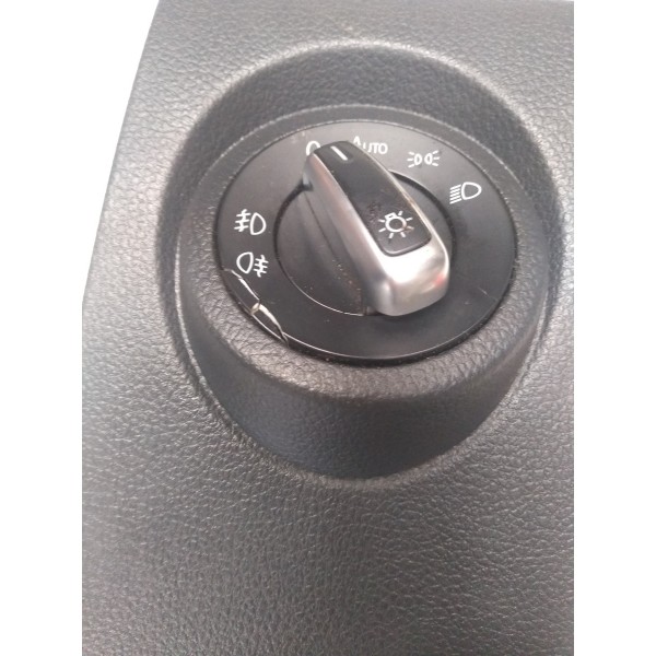 Moldura Botão Chave Luz Volkswagen Amarok 2018a2021 Original