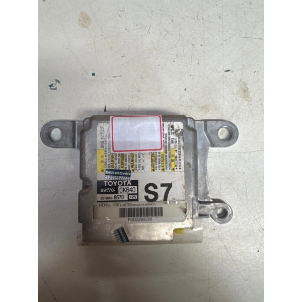 Modulo Central 891700k640 Toyota Hilux Sw4 2022 Original