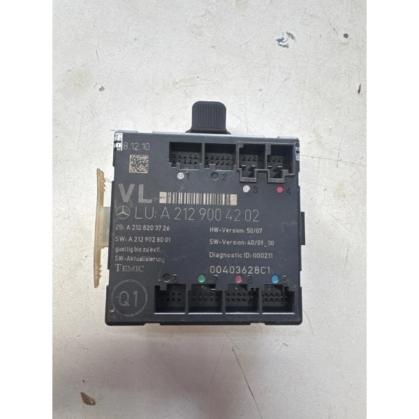 Módulo Porta Dianteira Esquerda Mercedes C180 2015 Original