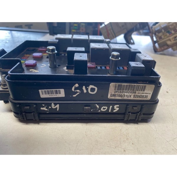 Caixa Fusivel Chevrolet S-10 2.4 4x2 12/16 52062035