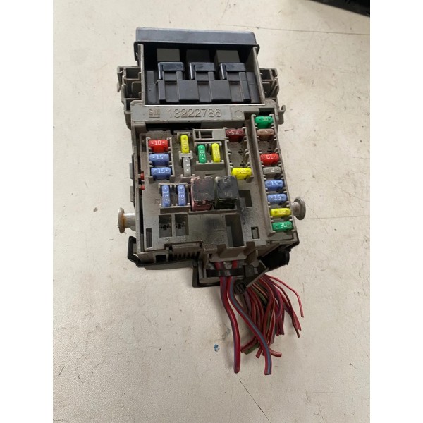 Caixa Fusível Interna Chevrolet S10 2.8 2014/2015 13222786