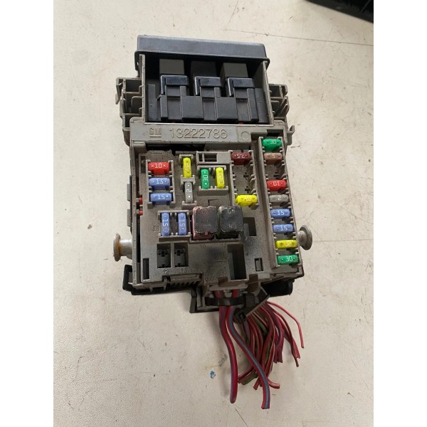 Caixa Fusível Interna Chevrolet S10 2.8 2014/2015 13222786