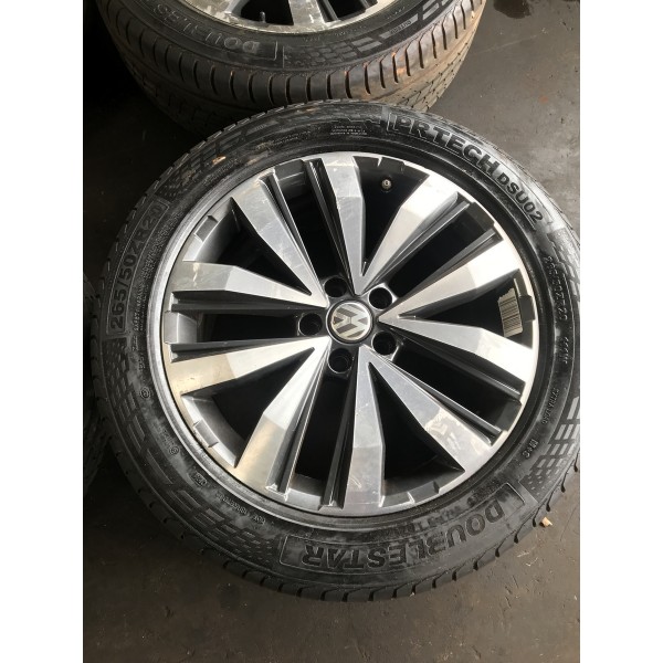 Rodas Com Pneus Amarok V6 2018 Original Usado