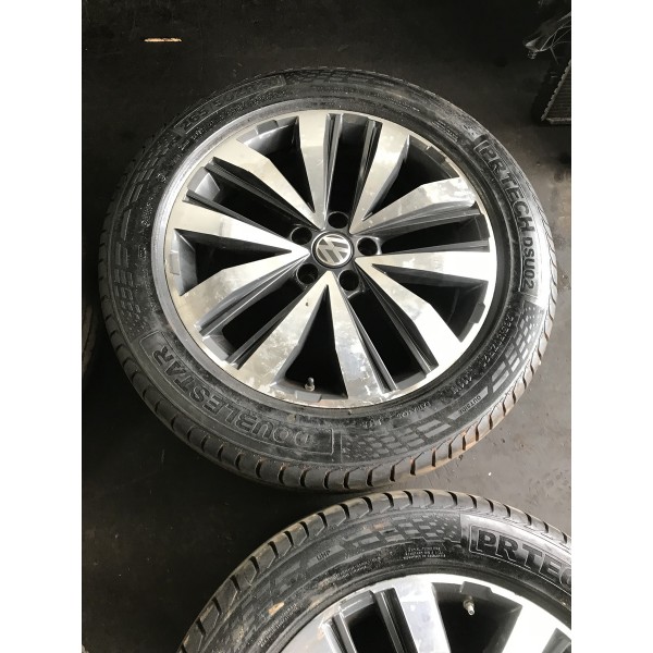 Rodas Com Pneus Amarok V6 2018 Original Usado