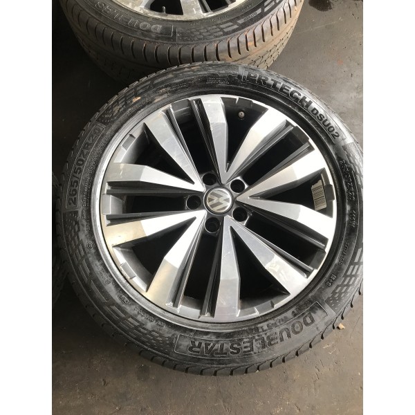 Rodas Com Pneus Amarok V6 2018 Original Usado