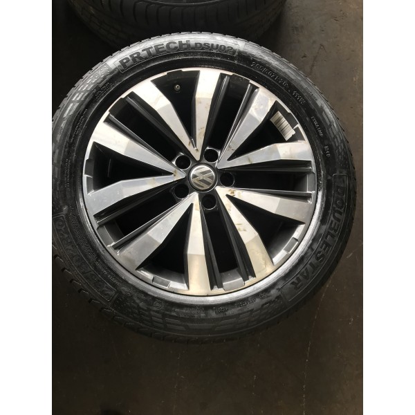 Rodas Com Pneus Amarok V6 2018 Original Usado