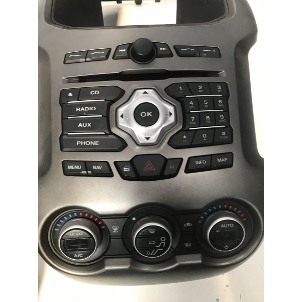 Comando Ar C/ Moldura Radio Ford Ranger 2012/16