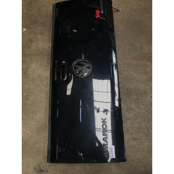 Tampa Traseira Amarok V6 3.0 2020 Original C/ Detalhes.